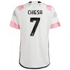 Maglia ufficiale Juventus Chiesa 7 Trasferta 2023-24 per Bambino